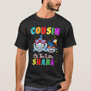 Camiseta Primo Do Tubarão-Tubarão-Tubarão Aniversário P