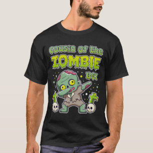 Camiseta Primo Do Zombie Boy Zombie No 9º Aniversário