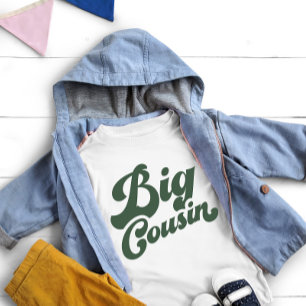 Camiseta Primo Grande Bonito Família Green Matching