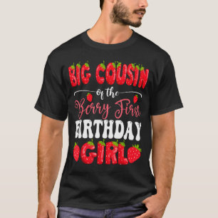 Camiseta Primo grande de berry primeira menina de aniversár