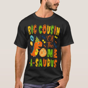 Camiseta Primo grande do one-a-saurus no 1º aniversário