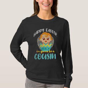 Camiseta Primo Gravidez Felz pascoa de Ovos Revelação do Be