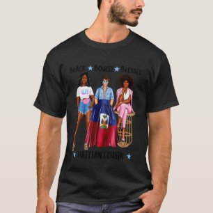 Camiseta Primo Haitiano Da Família Patriótica Do Haiti