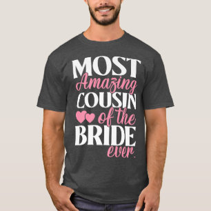 Camiseta Primo mais espantoso do casamento nobre