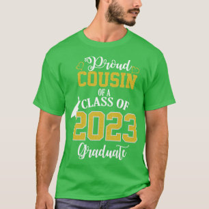 Camiseta primo orgulhoso da classe do formando 2023
