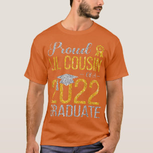 Camiseta Primo Orgulhoso De Formando 2022 Feliz Mais velho 