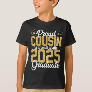 Camiseta Primo Orgulhoso De Um Cl De Gradu Formando 2025