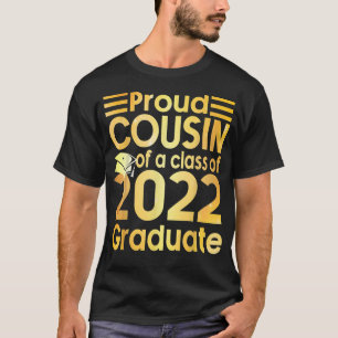 Camiseta Primo Orgulhoso De Um Gradu De Mais velho Classe D