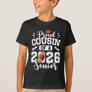 Camiseta Primo Orgulhoso De Um Graduado De Futebol Senior D