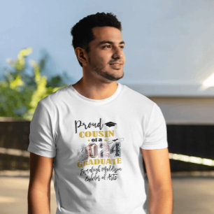 Camiseta Primo Orgulhoso Personalizado - Formando Foto 2024