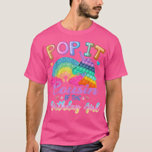 Camiseta Primo pop do Aniversário da Família Crianças de An