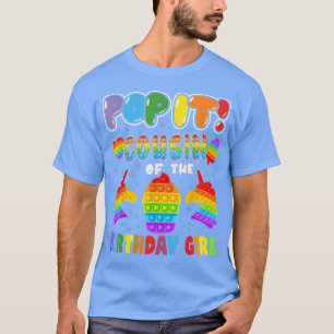 Camiseta Primo pop do Aniversário da Família Crianças de An