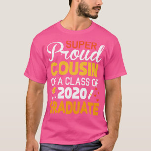 Camiseta Primo Super Orgulhoso De Uma Classe De Formando 20