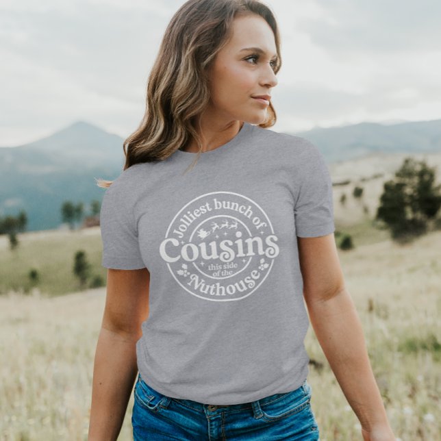 Camiseta Primos de Natal (Criador carregado)