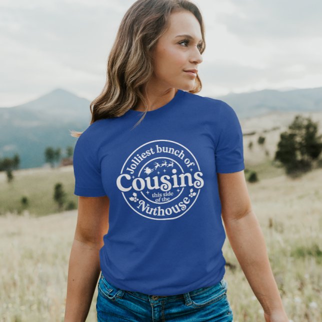 Camiseta Primos de Natal (Criador carregado)