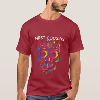 CAMISETA PRIMOS-MONSTRO ROSTO ESCURO