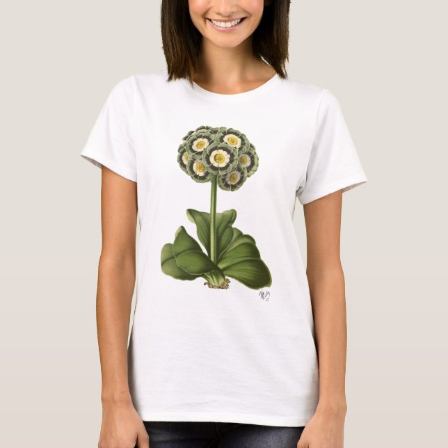 Camiseta Primula Auricula Azul (Frente)