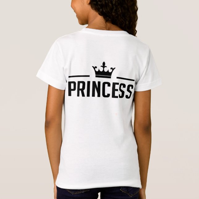 Camiseta Prince and Princess Shirts (Verso)