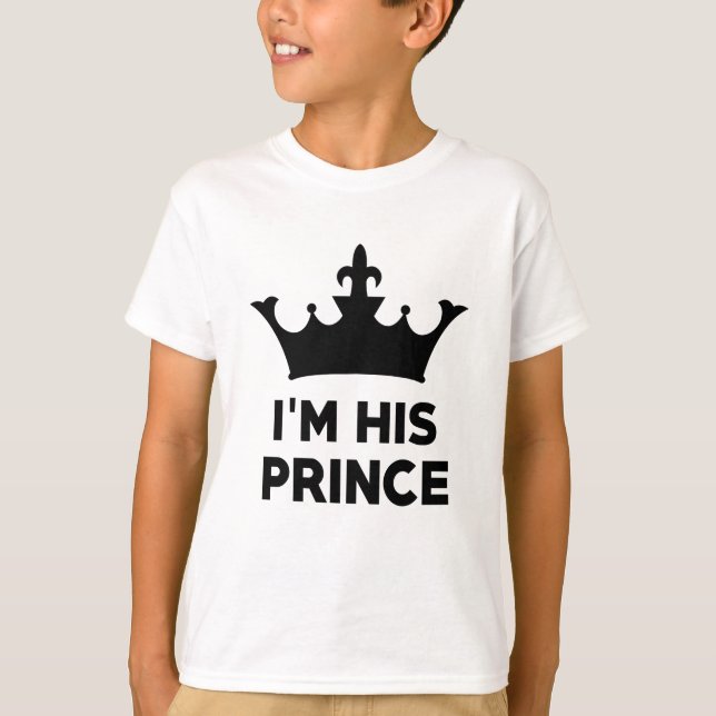 Camiseta Prince and Princess Shirts (Frente)