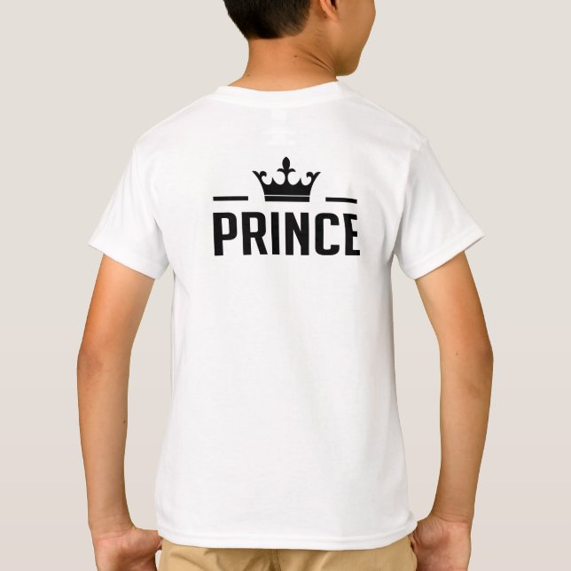 Camiseta Prince and Princess Shirts (Verso)