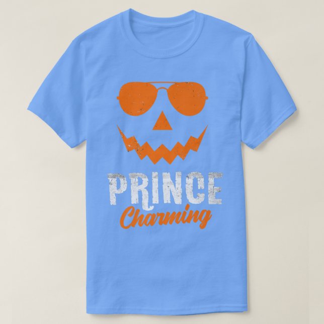 Camiseta Prince Charming Funny Costume Funny Halloween Pump (Frente do Design)