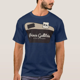 Camiseta Prince Gallitzin State Park Pensilvânia Welcome S