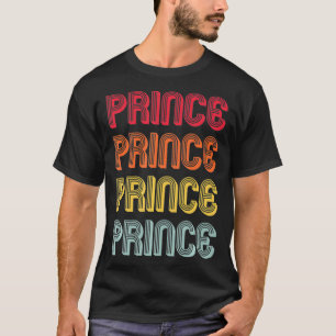 Camiseta PRINCE Gift Surname Funny Retro Vintage 80s Birthd