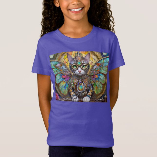 Camiseta Prince Kitty Cat da Brigada da Asa da Borboleta (Frente)
