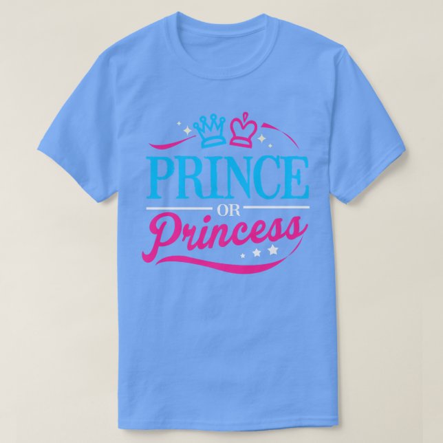 Camiseta Prince Or Princess Gender Reveal  (Frente do Design)
