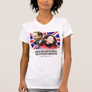 Camiseta Prince William - Kate Middleton WedShirt