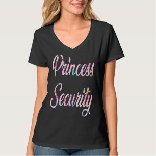 Camiseta Princês de Anúncio do Big Brother de Segurança da