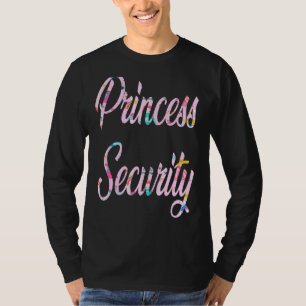 Camiseta Princês de Anúncio do Big Brother de Segurança da