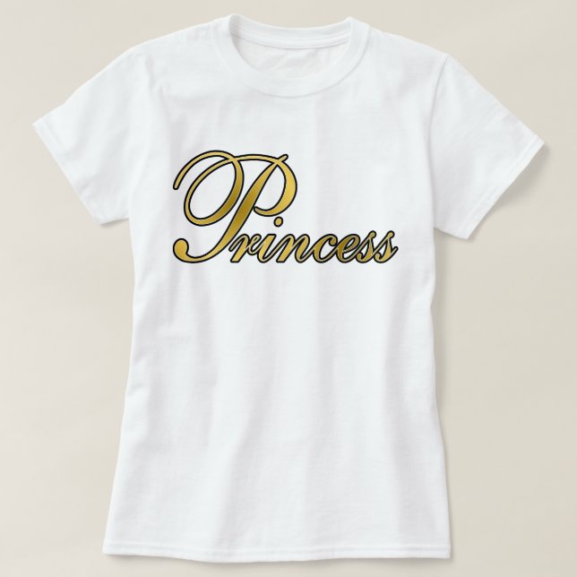 Camiseta Princesa (Frente do Design)