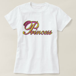 Camiseta Princesa 3D