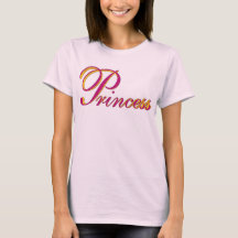 Princesa 3D Rosa & Dourado