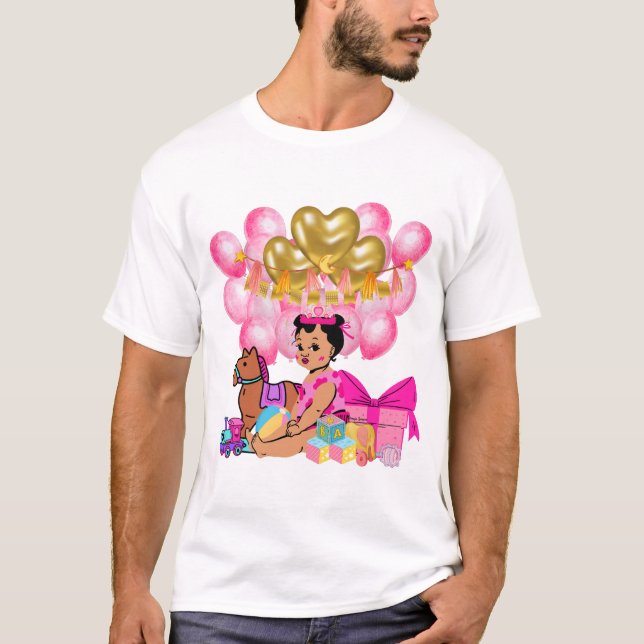 Camiseta Princesa a Rosa (Frente)