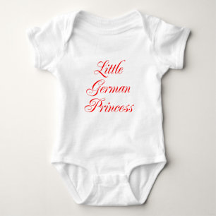 Camiseta Princesa alemão pequena