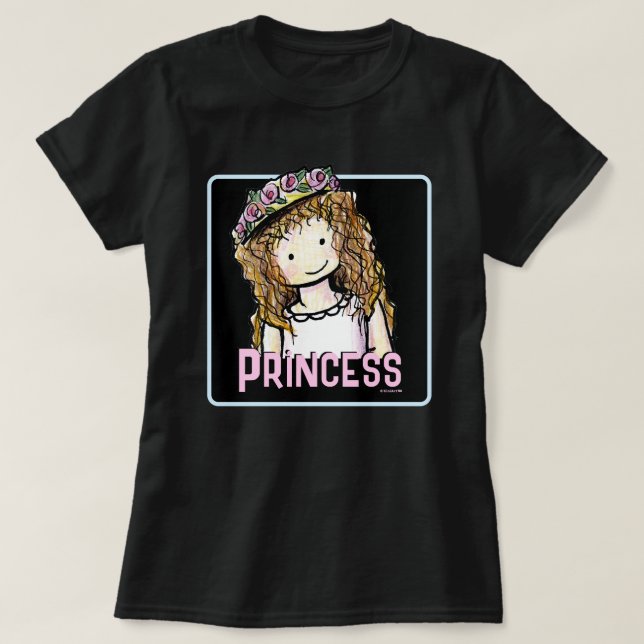 Camiseta Princesa Arte (Frente do Design)