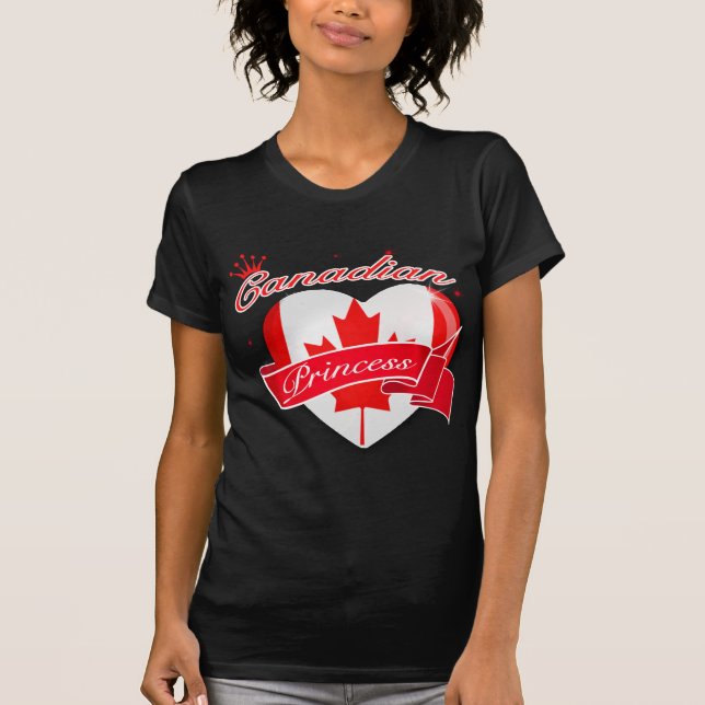 Camiseta Princesa canadense (Frente)