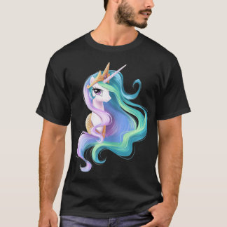 Camiseta Princesa Celestia Unicorn Um Unicórnio Perfeito