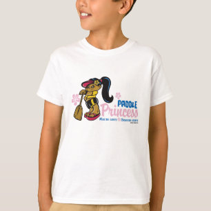 Camiseta Princesa Cheio-Cor da pá