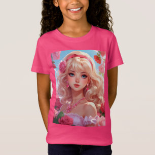 Camiseta Princesa da flor