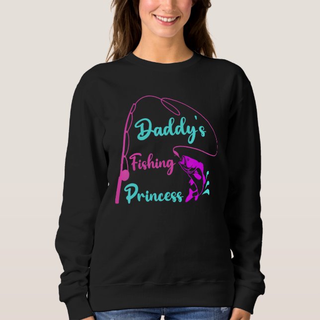 Camiseta Princesa da Pesca do Papai das Crianças (Frente)