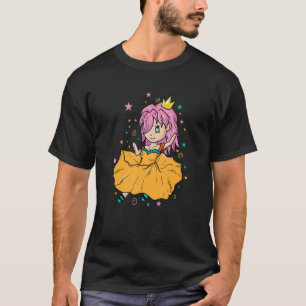Camiseta Princesa dança e é feliz