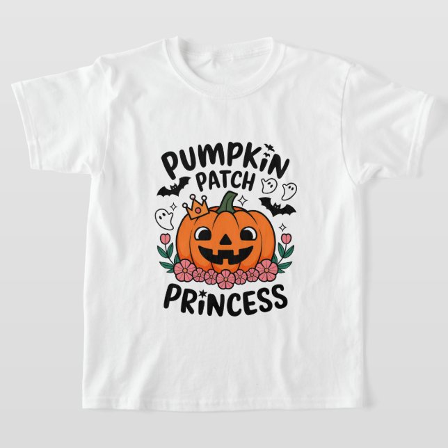 Camiseta princesa de abóbora (Postura )