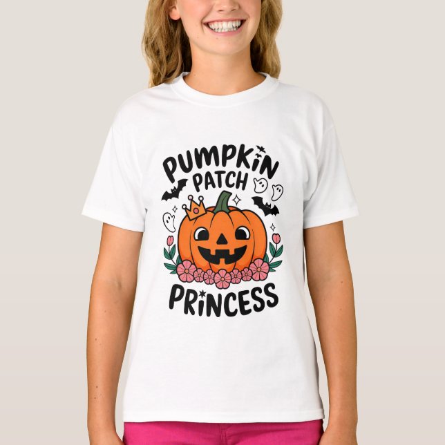 Camiseta princesa de abóbora (Frente)