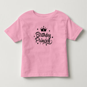 Camiseta Princesa de Aniversário