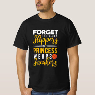 Camiseta Princesa de Basquete Veste tênis