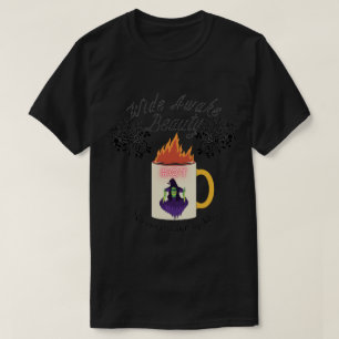Camiseta Princesa de beleza das bruxas de Mikitiez café hal