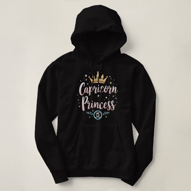 Camiseta Princesa de Capricórnio (Frente do Design)